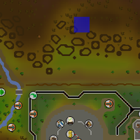 Hot cold clue - north of GE map