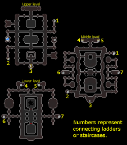 Shayzien Crypts map