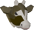 Chat head image of dairy cow, File:dairy cow chathead.png