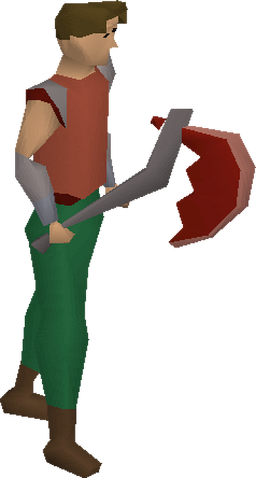 B2B 3rd Age Axe and first enhanced weapon seed from CG : r/ironscape