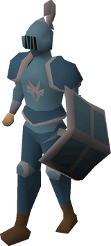 Armadyl armour set (lg) equipped