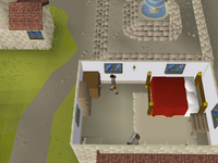 Cryptic clue - search drawers falador houses.png