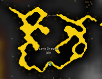 Lava Dragon Isle map