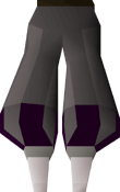 Black elegant legs detail