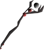 Smoke battlestaff detail