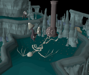 The dragonkin shrine found in the northern cavern.