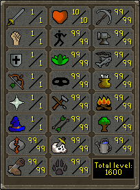 Skill pure, Old School RuneScape Wiki