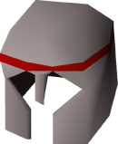 Steel med helm detail