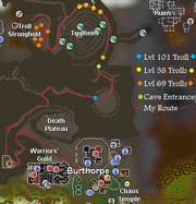 Troll Stronghold Route