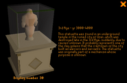 Display number 30 (before stealing the statuette during The Golem quest)