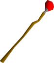 Fire battlestaff detail