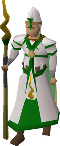 Guthix vestments equipped