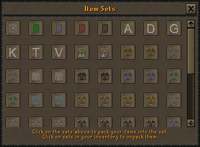 Grand Exchange item set exchange