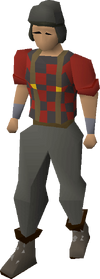 A player wearing the Lumberjack outfit.