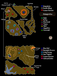 Viyeldi caves map