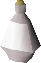 Silver bottle detail