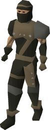 Rogue armour equipped