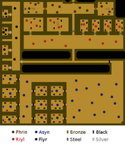 Shade Catacombs map