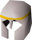 White med helm detail