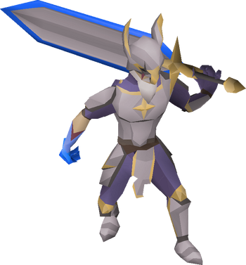 Justiciar Zachariah, a Mage Arena 2 boss in OSRS.