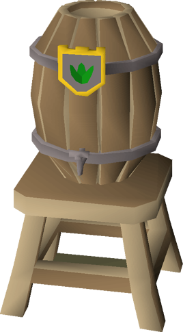 Greenman's ale (barrel) built