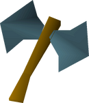 Rune thrownaxe detail