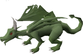 Brutal green dragon