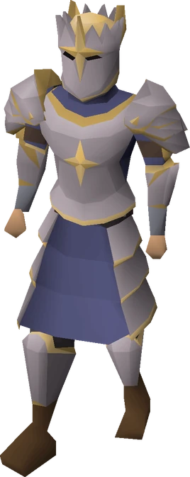 Justiciar armour equipped