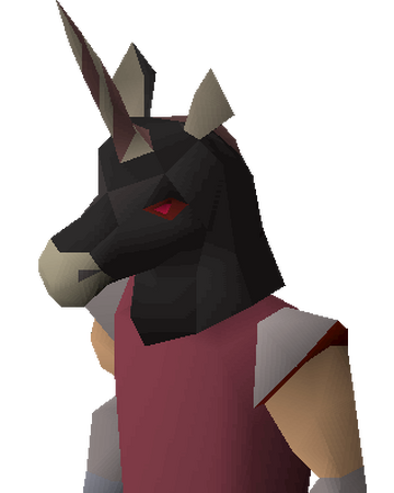 Black Unicorn Mask Old School Runescape Wiki Fandom