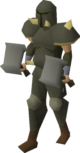 Torag's armour equipped