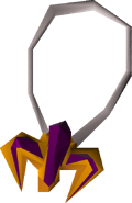 Amulet of glory (t) (uncharged) detail