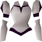 White elegant blouse detail