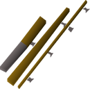 Fly fishing rod detail
