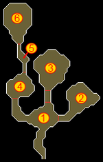 Waterfall Quest waterfall dungeon map