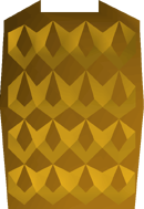 Gilded chainbody detail