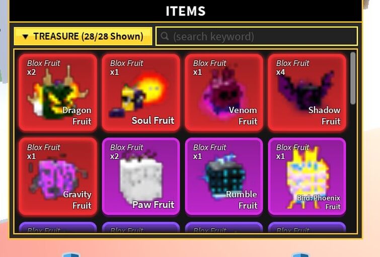 Trading rumble and phenoix and these other fruits : r/bloxfruits
