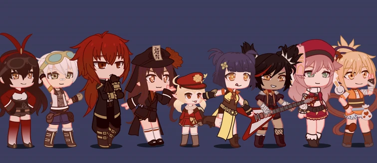 All The Pyro Characters Made In Gacha Club Are Complete Fandom