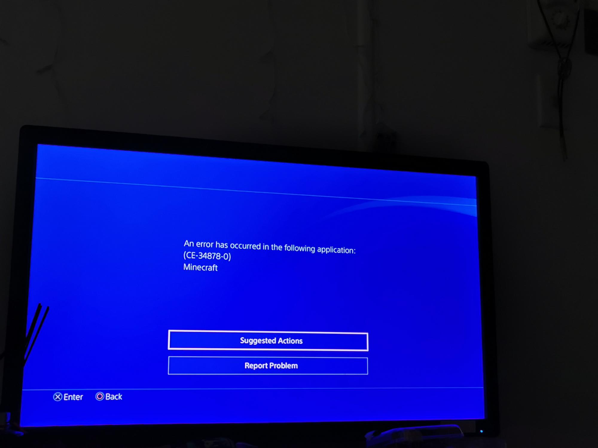 ps4 system crash