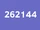 262144