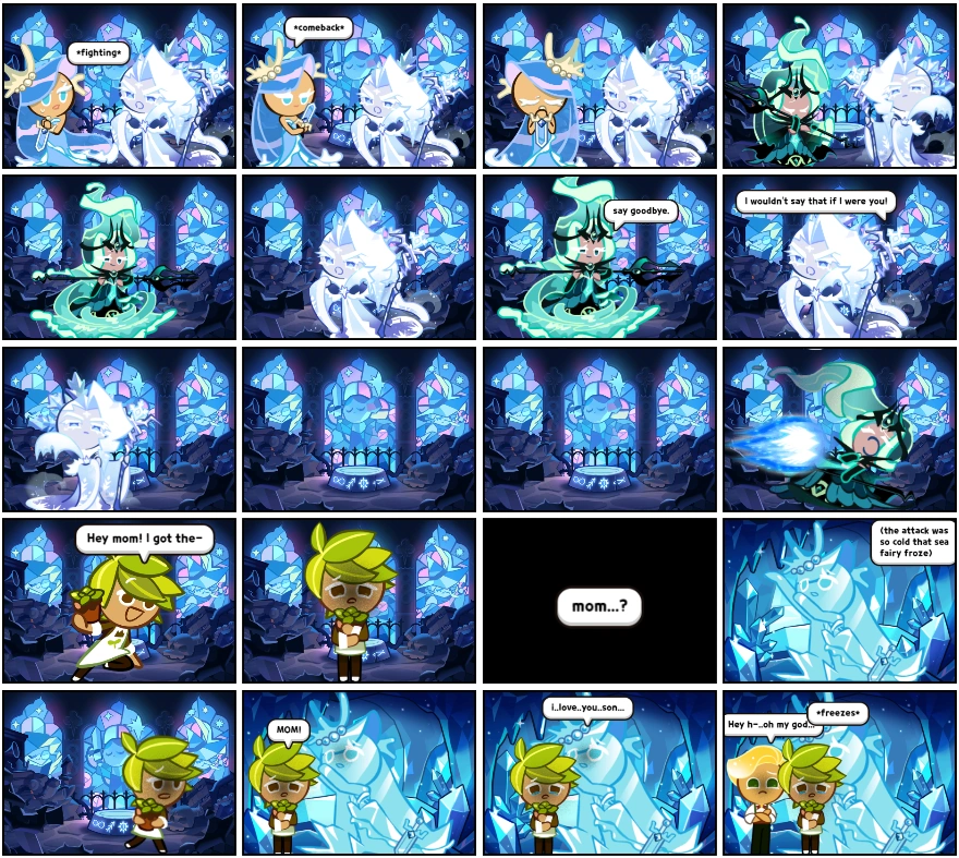 If Sea Fairy and Frost Queen had a fight comic, this was