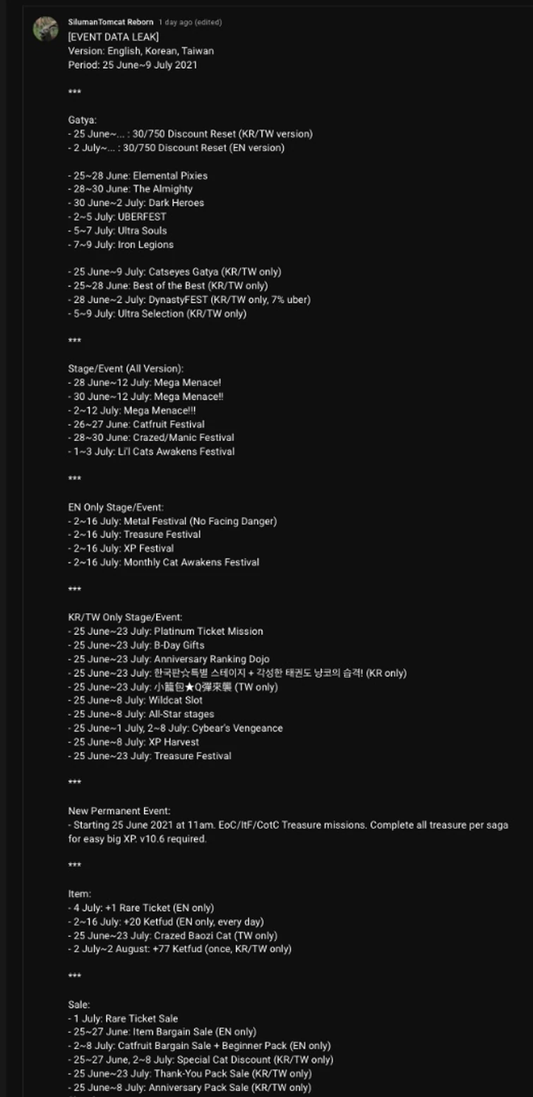 Data Leak June 25 July 9th Fandom