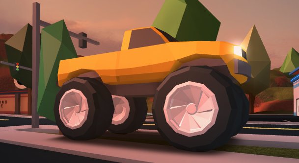 Roblox Jailbreak Monster Truck