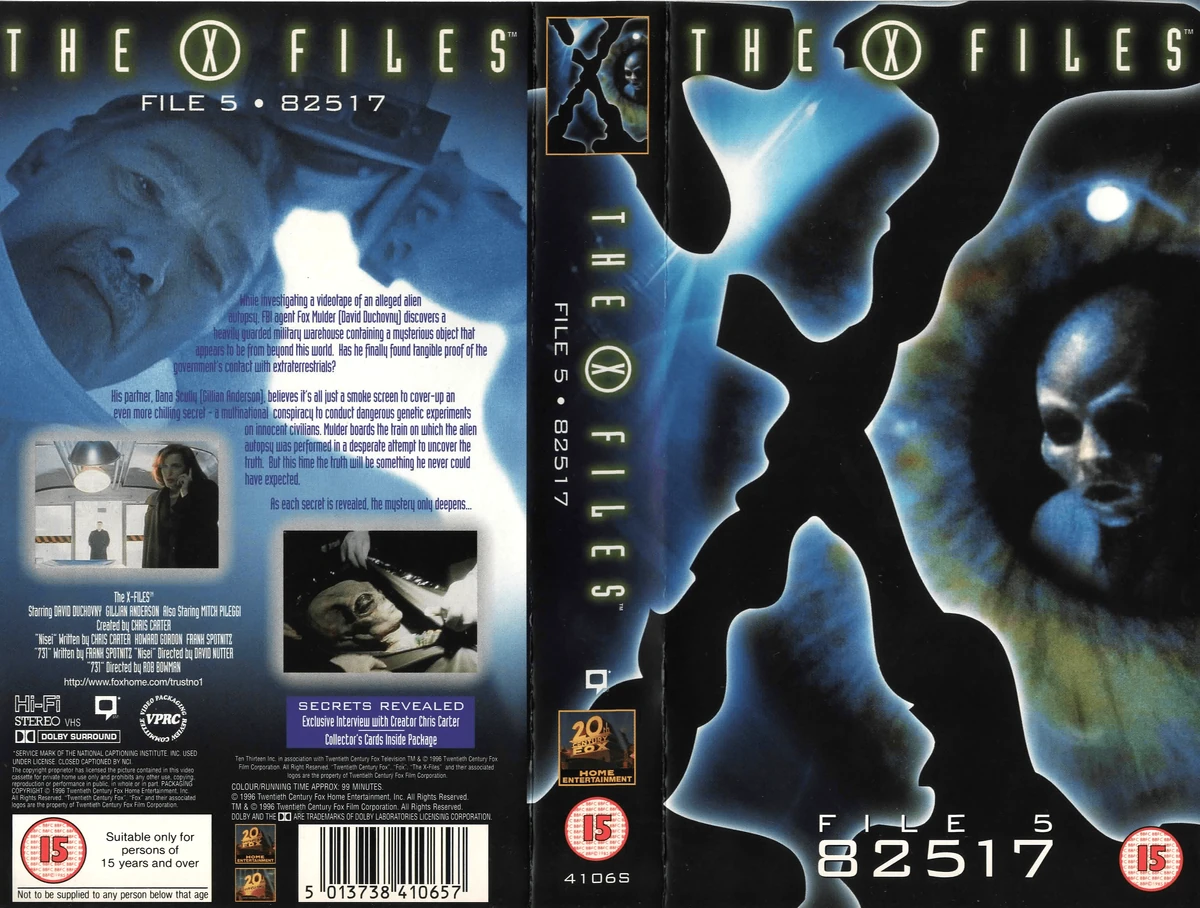 The X Files: File 5 82517 (1996) | 20th Century Fox Videos (UK