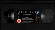 The X Files File 5 82517 UK VHS 1996 3 Tape-min