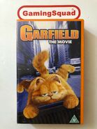 Garfield The Movie UK VHS Front Cover