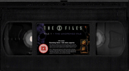 The X Files File 1 The Unopened File UK VHS 1996 Tape-min
