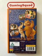 Garfield The Movie UK VHS Back Cover