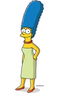 Marge Simpson in The Simpsons series.