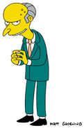 Charles Montgomery Burns in The Simpsons series