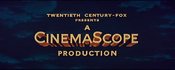 20th Century Fox Presents, A CinemaScope Production - Black Widow - 1954